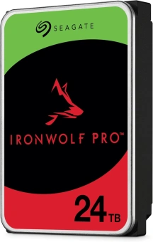 Жесткий диск Seagate SATA-III 24TB ST24000NT002 NAS Ironwolf Pro 512E (7200rpm) 512Mb 3.5" - купить недорого с доставкой в интернет-магазине