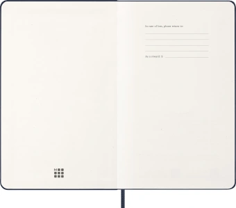 Ежедневник Moleskine CLASSIC Large 130х210мм 400стр. синий сапфир - купить недорого с доставкой в интернет-магазине