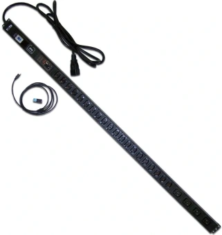 Блок распределения питания Lanmaster TWT-PDVM-4C9-20C3-C0 верт.размещ. 4xC19 20xC13 с мониторингом 16A C20 3м - купить недорого с доставкой в интернет-магазине