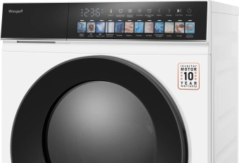 Стиральная машина Weissgauff WMD 59211 Touch Inverter класс: A+++ загр.фронтальная макс.:10.5кг (с сушкой) белый инвертор - купить недорого с доставкой в интернет-магазине