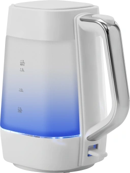 Чайник электрический Vitek VT-WK1058 1.7л. 2200Вт белый корпус: стекло/пластик - купить недорого с доставкой в интернет-магазине