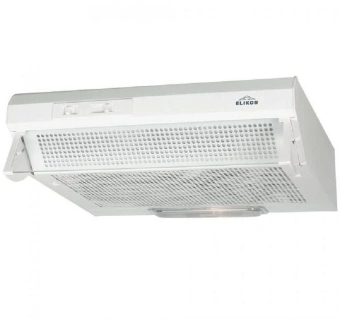 Вытяжка козырьковая Elikor Призма 50П-290-П3Л белый управление: ползунковое (1 мотор) - купить недорого с доставкой в интернет-магазине