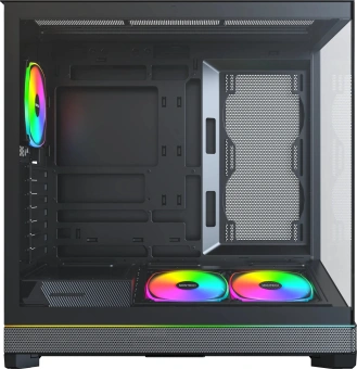Корпус Montech SKY 3 черный без БП ATX 8x120mm 5x140mm 2xUSB3.0 audio bott PSU - купить недорого с доставкой в интернет-магазине