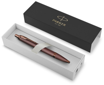 Ручка шариков. Parker IM Monochrome K328 (2190514) Burgundy PVD M син. черн. подар.кор. - купить недорого с доставкой в интернет-магазине