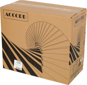 Корпус Accord ACC-CL297B черный без БП ATX 4x120mm 2xUSB2.0 1xUSB3.0 audio - купить недорого с доставкой в интернет-магазине