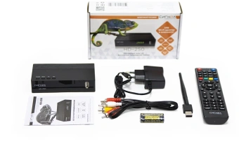 Ресивер DVB-T2 Сигнал Эфир HD-250 черный - купить недорого с доставкой в интернет-магазине