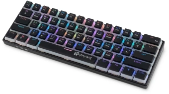 Клавиатура Оклик K763W механическая черный USB беспроводная BT/Radio Multimedia for gamer LED (1920548) кабель 1.5м - купить недорого с доставкой в интернет-магазине