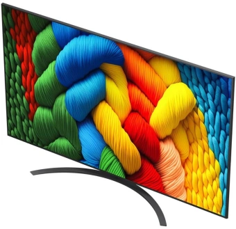 Телевизор LED LG 86" 86NANO81A6A.ARUG черный 4K Ultra HD 60Hz DVB-T DVB-T2 DVB-C DVB-S DVB-S2 USB WiFi Smart TV - купить недорого с доставкой в интернет-магазине