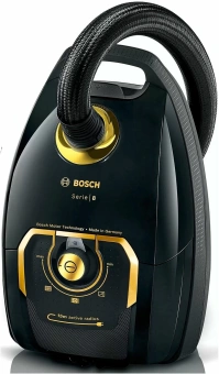 Пылесос Bosch BGL38GOLD 1700Вт черный/золотистый - купить недорого с доставкой в интернет-магазине
