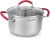 Кастрюля Rondell Sorge RDS-1219 2.1л. d=18см (с крышкой) стальной - купить недорого с доставкой в интернет-магазине