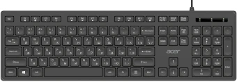 Клавиатура + мышь Acer OCC504 клав:черный мышь:черный USB Multimedia (ZL.ACC11.00M) - купить недорого с доставкой в интернет-магазине