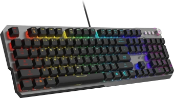 Клавиатура MSI Strike 600 V2 механическая черный USB Multimedia for gamer LED (S11-04RU261-CLA) - купить недорого с доставкой в интернет-магазине