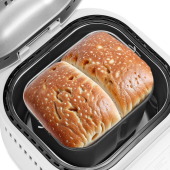 Хлебопечь Kitfort КТ-312 550Вт белый - купить недорого с доставкой в интернет-магазине