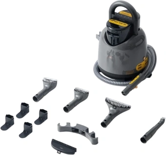 Пылесос моющий Deerma DEM-BY700 1650Вт серый/черный - купить недорого с доставкой в интернет-магазине