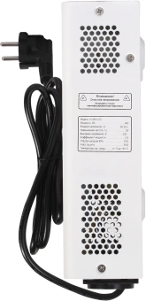 Стабилизатор напряжения Rucelf IS-450-LCD 0.4кВА однофазный белый - купить недорого с доставкой в интернет-магазине