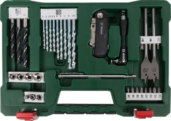 Набор принадлежностей Bosch V-line 68 предметов (жесткий кейс) - купить недорого с доставкой в интернет-магазине