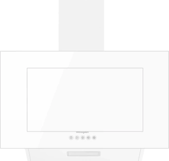 Вытяжка каминная Weissgauff Zaurak 60 PB белый управление: кнопочное (1 мотор) - купить недорого с доставкой в интернет-магазине