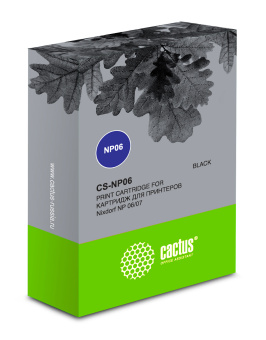 Картридж матричный Cactus 1750076156 CS-NP06 черный для Nixdorf NP 06 - купить недорого с доставкой в интернет-магазине