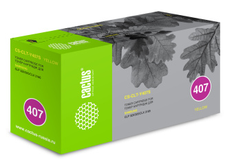 Картридж лазерный Cactus CS-CLT-Y407S CLT-Y407S желтый (1000стр.) для Samsung CLP320/320n/325/CLX3185/3185n/3185fn - купить недорого с доставкой в интернет-магазине