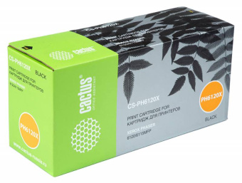 Картридж лазерный Cactus CS-PH6120X 113R00692 черный (4500стр.) для Xerox Phaser 6115/6120 - купить недорого с доставкой в интернет-магазине