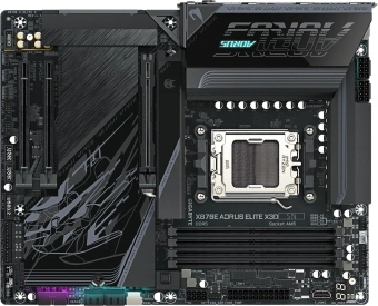 Материнская плата Gigabyte X870E AORUS ELITE X3D Socket AM5 AMD X870E 4xDDR5 ATX AC`97 8ch(7.1) 5Gigabit RAID+HDMI - купить недорого с доставкой в интернет-магазине