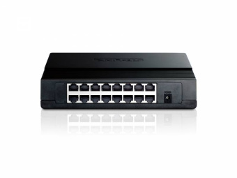 Коммутатор TP-Link TL-SF1016D (L2) 16x100Мбит/с неуправляемый - купить недорого с доставкой в интернет-магазине