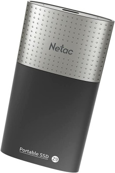 Накопитель SSD Netac USB-C 128GB NT01Z9-128G-32BK Z9 1.8&quot; черный - купить недорого с доставкой в интернет-магазине