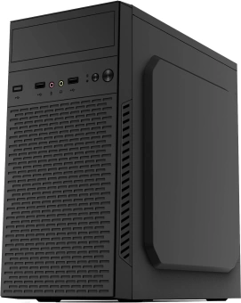 Корпус Digma DCC-MN305 черный без БП mATX 1x80mm 1x120mm 2xUSB2.0 1xUSB3.0 audio - купить недорого с доставкой в интернет-магазине