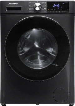Стиральная машина Hyundai WFD9403 класс: B загр.фронтальная макс.:10кг (с сушкой) темно-серый инвертор - купить недорого с доставкой в интернет-магазине