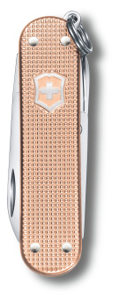 Нож перочинный Victorinox Classic SD Alox Fresh Peach (0.6221.202G) 58мм 5функц. подар.коробка - купить недорого с доставкой в интернет-магазине