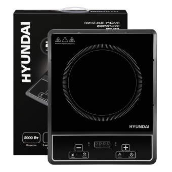 Плита Инфракрасная Hyundai HYC-0121 черный стеклокерамика (настольная) - купить недорого с доставкой в интернет-магазине