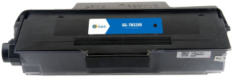 Картридж лазерный G&G GG-TN3280 черный (12000стр.) для Brother DCP-8085/8085DN/HL-5340/5340D/5350/5350DN/5370/5370DW/MFC-8880/8880DN - купить недорого с доставкой в интернет-магазине