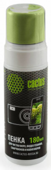 Чистящий набор (салфетки + пена) Cactus CS-S3006 для экранов и оптики 1шт 18x18см 180мл - купить недорого с доставкой в интернет-магазине