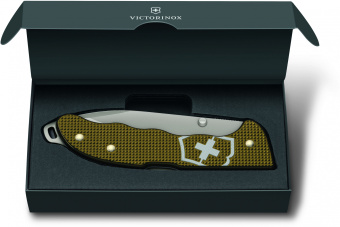 Нож перочинный Victorinox Evoke Alox LE 2024 (0.9415.L24) 136мм 5функц. коричневый подар.коробка - купить недорого с доставкой в интернет-магазине