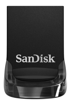 Флеш Диск Sandisk 128GB ULTRA FIT SDCZ430-128G-G46 USB3.1 черный - купить недорого с доставкой в интернет-магазине