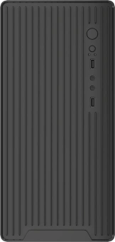 Корпус Accord ACC-M258-02B черный без БП mATX 4x120mm 2xUSB2.0 audio - купить недорого с доставкой в интернет-магазине
