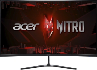 Монитор Acer 31.5" Nitro ED320QUS3bmiipx черный VA LED 16:9 HDMI M/M матовая 250cd 178гр/178гр 2560x1440 180Hz FreeSync DP Quad 2K (1440p) 4.3кг - купить недорого с доставкой в интернет-магазине