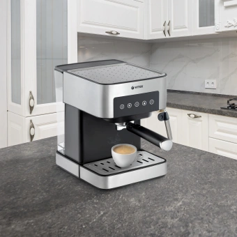 Кофеварка рожковая Vitek VT-1508 850Вт - купить недорого с доставкой в интернет-магазине