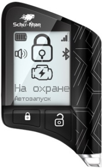 Автосигнализация Scher-Khan T1-M2 с обратной связью + дистанционный запуск брелок с ЖК дисплеем - купить недорого с доставкой в интернет-магазине