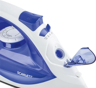 Утюг Scarlett SC-SI30K23 2200Вт белый/синий - купить недорого с доставкой в интернет-магазине