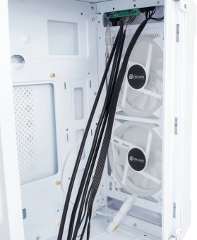 Корпус Оклик OCC-MN302F белый без БП mATX 1xUSB2.0 1xUSB3.0 audio - купить недорого с доставкой в интернет-магазине
