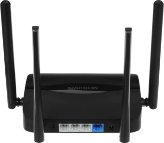 Роутер беспроводной Mercusys MR25BE BE3600 10/100/1000BASE-TX черный - купить недорого с доставкой в интернет-магазине