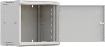 Шкаф коммутационный NTSS Премиум (NTSS-W12U6060FD) настенный 12U 570x600мм пер.дв.металл 60кг серый 500мм 27кг 220град. 635мм IP20 сталь - купить недорого с доставкой в интернет-магазине
