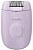 Эпилятор Philips BRE237/00 скор.:1 насад.:2 от электр.сети фиолетовый