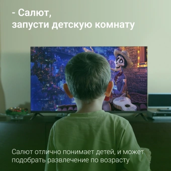 Телевизор LED Digma 40" DM-LED40SBB36 Салют ТВ Frameless Metal черный FULL HD 60Hz DVB-T DVB-T2 DVB-C DVB-S DVB-S2 USB WiFi Smart TV - купить недорого с доставкой в интернет-магазине