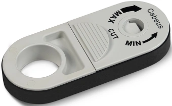 Инструмент зачистки Cabeus HT-222 для зачистки кабеля UTP/STP серый - купить недорого с доставкой в интернет-магазине