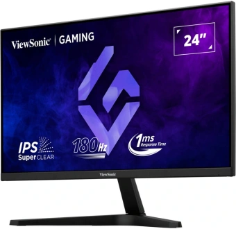 Монитор ViewSonic 23.8" VX24G1-HD черный IPS LED 16:9 HDMI матовая 300cd 178гр/178гр 1920x1080 180Hz G-Sync DP FHD 2.7кг - купить недорого с доставкой в интернет-магазине