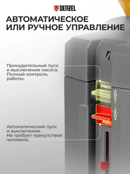 Насос дренажный Denzel DPХ450 450Вт 9000л/час центробежный (97325) - купить недорого с доставкой в интернет-магазине