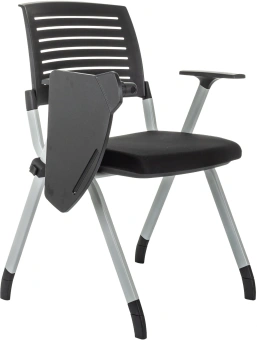 Стул Бюрократ X-Click-PP черный со столиком на ножках металл серый - купить недорого с доставкой в интернет-магазине