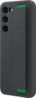 Чехол (клип-кейс) Samsung для Samsung Galaxy S23+ Silicone Grip Case черный (EF-GS916TBEGRU) - купить недорого с доставкой в интернет-магазине
